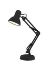 Lampe de travail et de bureau Adrian de 24 po noire