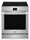Cuisinière à induction Frigidaire Professional de 6,2 pi³ avec convection totale et surface de cuisson facile à nettoyer - acier inoxydable Smudge-ProofMD - PCFI308CAF