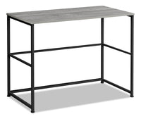 Bureau Luca de 40 po - gris