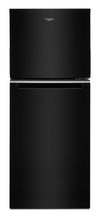 Réfrigérateur Whirlpool de 11,6 pi³ et de 24 po à congélateur supérieur - noir - WRT112CZJB