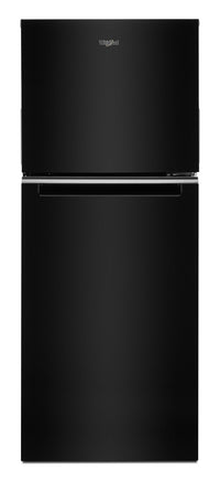 Réfrigérateur Whirlpool de 11,6 pi³ et de 24 po à congélateur supérieur - noir - WRT112CZJB