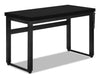 Bureau Kai de 47,25 po à hauteur réglable - noir