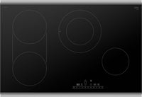 Surface de cuisson électrique Bosch de série 800 de 30 po sans bordures - NET8069SUC