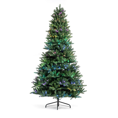 Twinkly 7.5’ App-Controlled Pre-Lit Christmas Tree with LED Lights - TWT400SPP-BUS