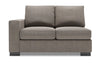 Causeuse de gauche Track de la collection Sofa Lab - Luna Smoke