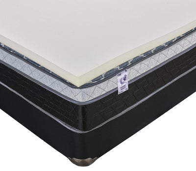 Springwall 2" Bronze Luxury Firm Twin Mattress Topper | Surmatelas luxueux ferme Bronze de Springwall 2 po pour lit simple