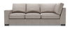 Sofa de gauche pour rallonge Track de la collection Sofa Lab - Pax Slate