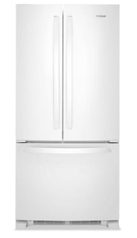 Réfrigérateur Whirlpool de 22 pi³ et de 33 po à congélateur inférieur - blanc - WRFF5333PW