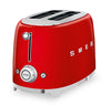 Grille-pain classique Smeg à 2 tranches - TSF01RDUS