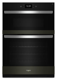 Four mural combiné électrique Whirlpool de 5 pi³ et de 30 po avec convection véritable - acier inoxy…