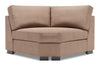 Fauteuil courbé en coin Track de la collection Sofa Lab - Pax Wicker