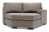 Fauteuil Cuddler de droite Track de la collection Sofa Lab - Luna Smoke