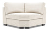 Fauteuil courbé en coin Track de la collection Sofa Lab - Luxury Sand