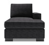 Fauteuil long de gauche Track de la collection Sofa Lab - Luxury Charcoal