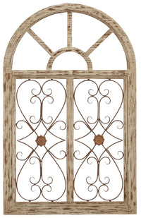 Panneau mural décoratif en métal – 29 po x 46 po