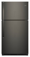 Réfrigérateur Whirlpool de 21 pi³ et de 33 po à congélateur supérieur - acier inoxydable noir - WRT541SZHV