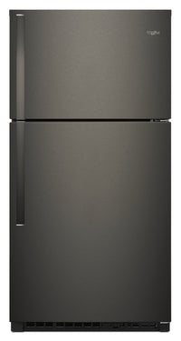 Réfrigérateur Whirlpool de 21 pi³ et de 33 po à congélateur supérieur - acier inoxydable noir - WRT5…