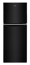 Réfrigérateur Whirlpool de 11,6 pi³ et de 24 po à congélateur supérieur - noir - WRT312CZJB