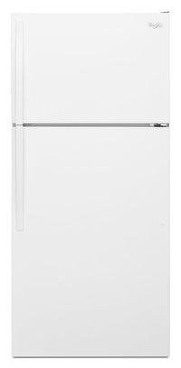 Réfrigérateur Whirlpool de 14 pi³ et de 28 po à congélateur supérieur - blanc - WRT314TFDW