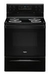 Cuisinière électrique Whirlpool de 4,8 pi³ - noire - YWFC150M0JB