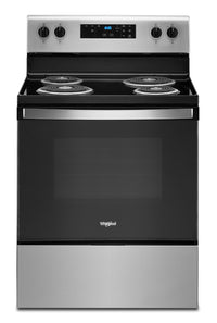 Cuisinière électrique Whirlpool de 4,8 pi³ avec autonettoyage - acier inoxydable - YWFC315S0JS