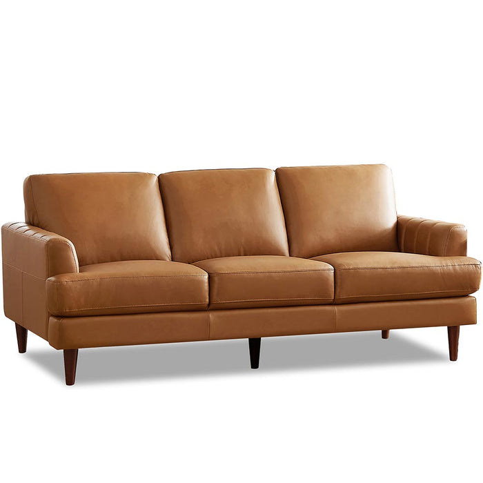 Sofa Cassis de Hydeline en cuir - brun