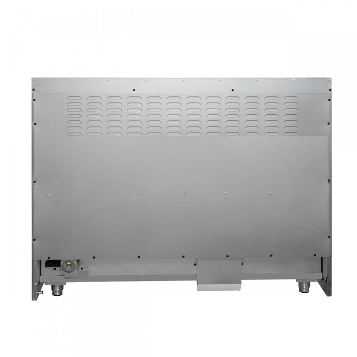 Cuisiniere a gaz Galiano de 48 po en blanc, 6,58 pi³, doubles fours - FFSGS6244-48WHT