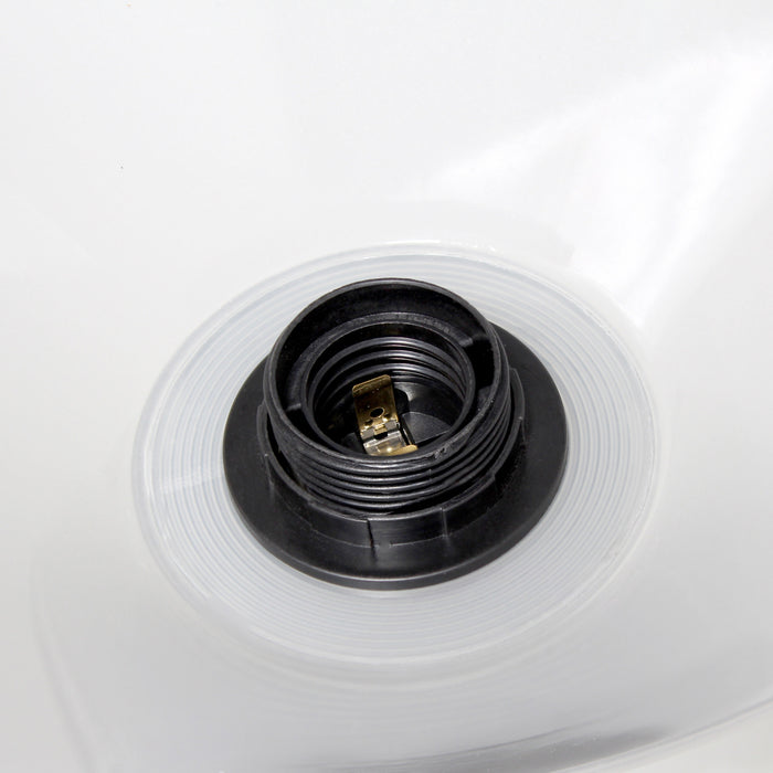 Klara Lampadaire torchiere a 1 lumiere, Onyx, 70 po H