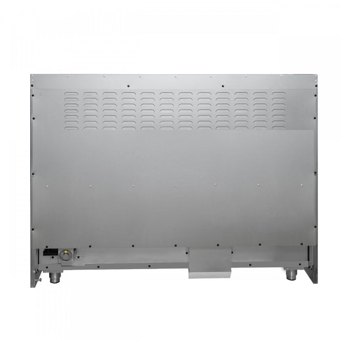 Cuisiniere a gaz blanche Galiano 48 pouces, 4,32 pi³ – FFSGS6444-48WHT