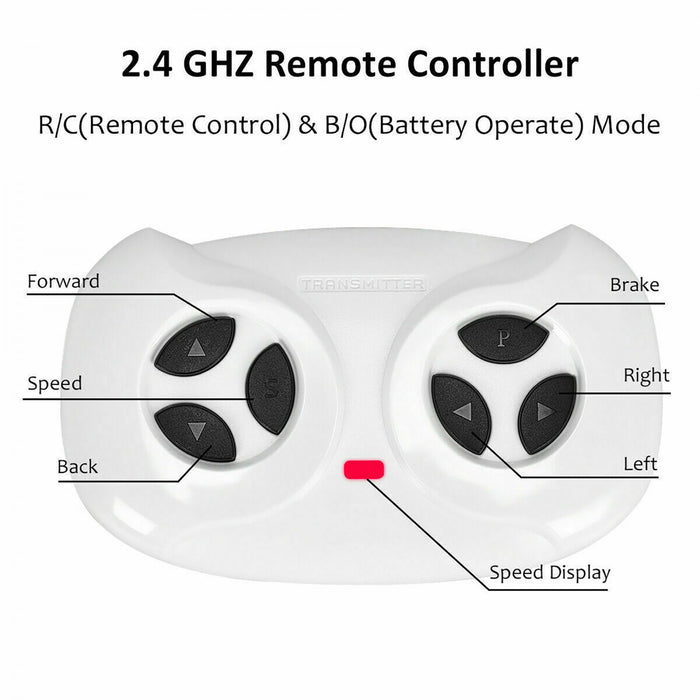 Voiture Electrique Pour Enfant 12v Costway – Bluetooth – Telecommande – Lecteur Mp3