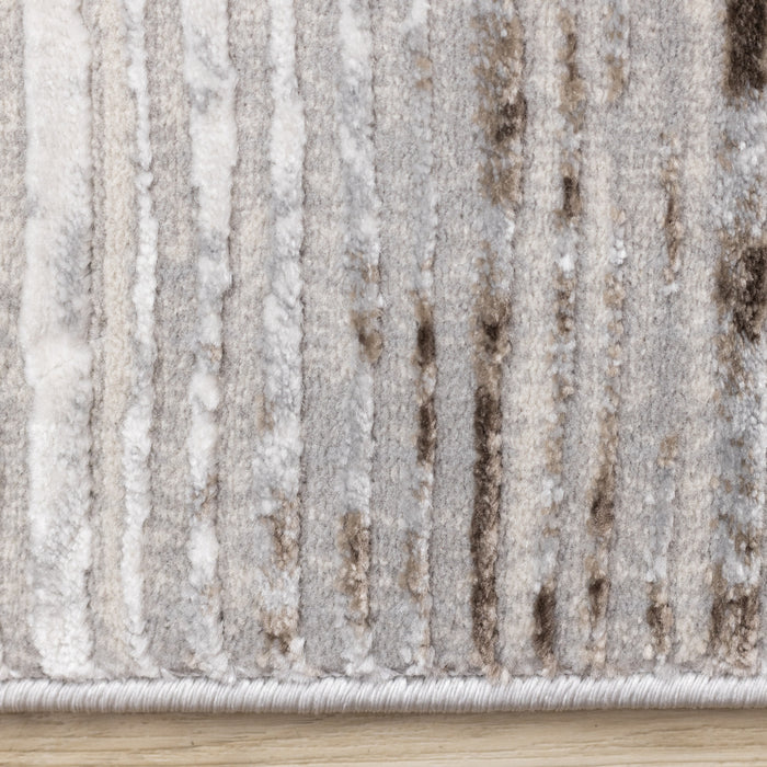 Carpette London à motif géométrique pour l’intérieur - 7 pi 10 po x 10 pi 6 po