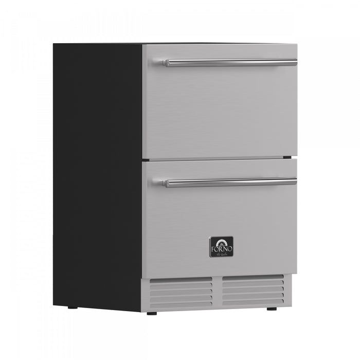 Congelateur a tiroirs Cosenza de 24 po avec machine a glacons, 4,69 pi³ – FDRBI1838-24S