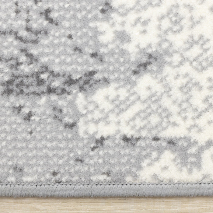 Carpette Florence à motif damassé délavé pour l'intérieur - 4 pi 7 po x 6 pi 7 po