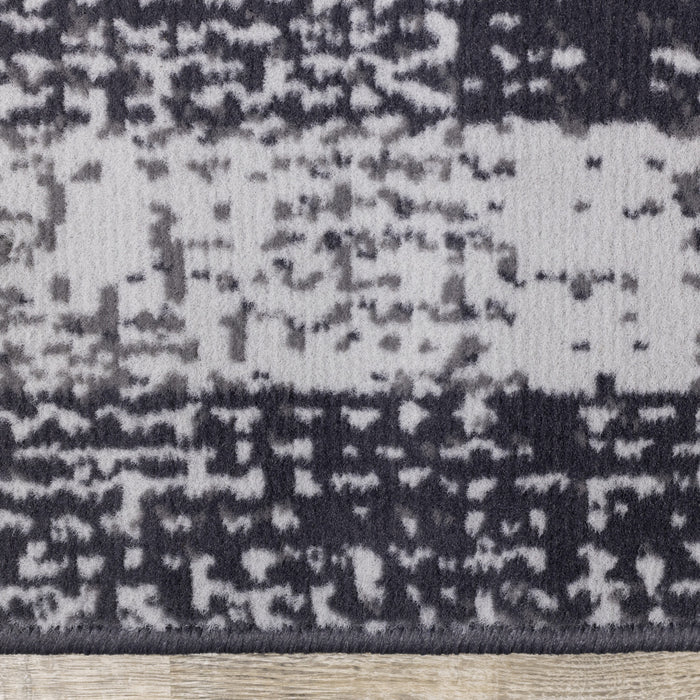 Carpette Florence à bordure vieillie pour l'intérieur - 4 pi 7 po x 6 pi 7 po