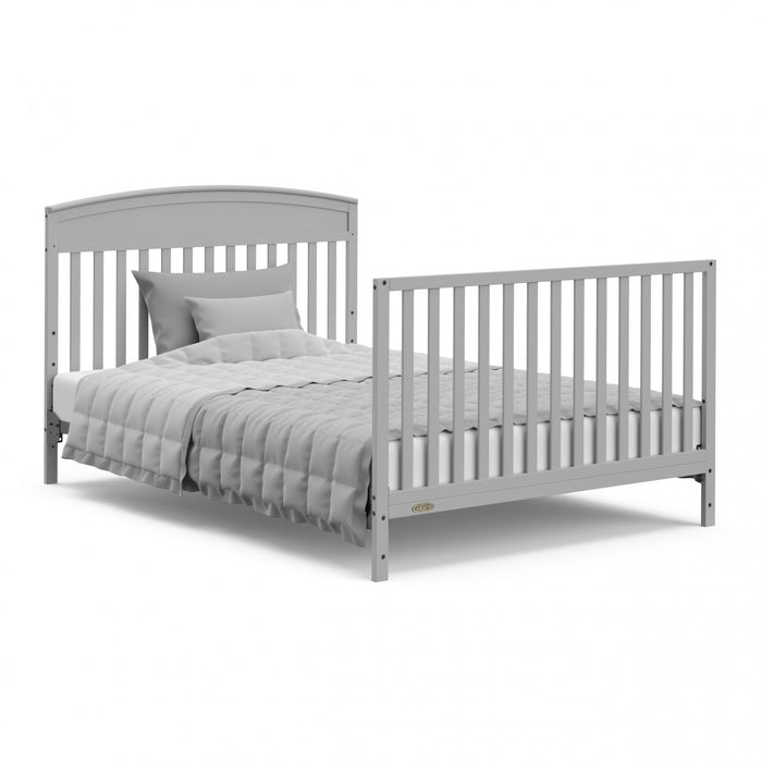 Graco Benton Lit de bebe convertible 5-en-1 avec tiroir - Gris galet