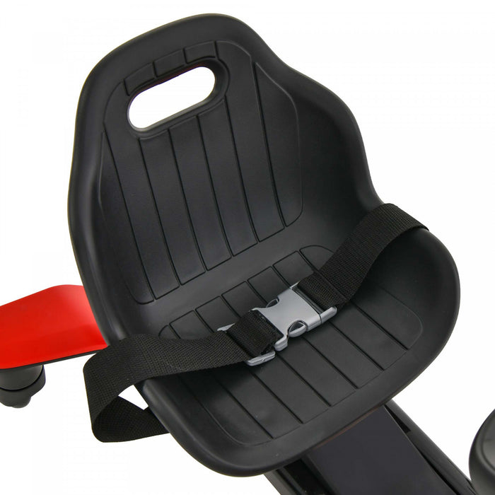 6v Karts De Drift, Voiture Karts Electrique Pour Enfants, Avec 5 Roues, Siege Reglable, Effets Sonores&klaxon, Jouet Voiture Enfants Avec Fonction De Derive, Pour 3-8 Ans, Charge 25 Kg, Rouge/rose/noir