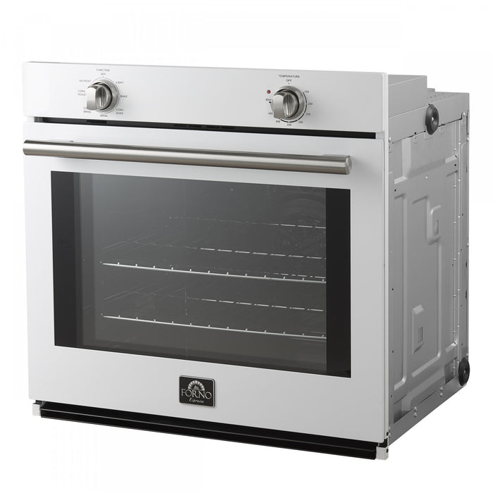 Four mural simple Vomero 30 po, blanc, four a convection de 5 pi³ - FBOEL1370-30WHT