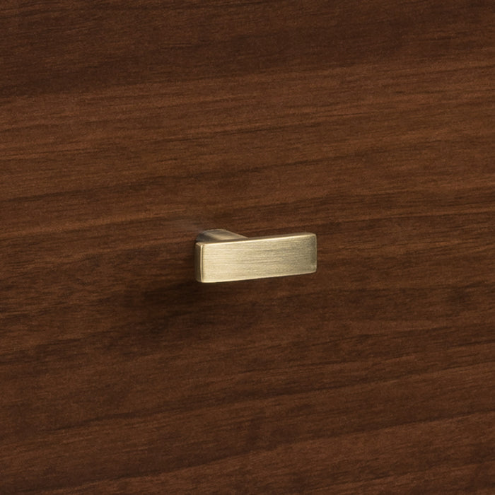 Table de nuit Milo à 2 tiroirs - cerisier