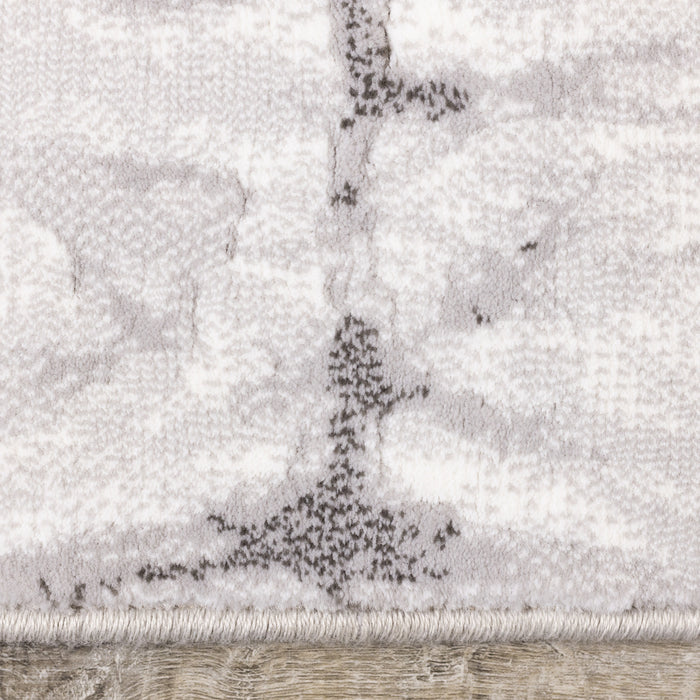 Carpette douce Isabelle à teinture sur nœuds - 7 pi 10 po x 10 pi 10 po