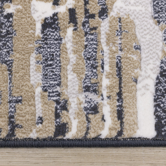 Carpette Isabelle à aspect vieilli - 6 pi 7 po x 9 pi 6 po