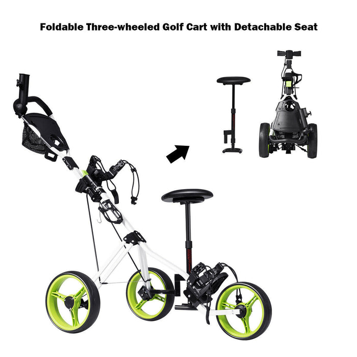 Chariot De Golf 3 Roues