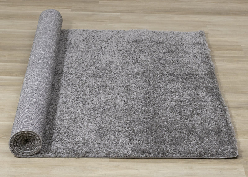 Tapis Taylor a poils longs confort gris fonce, 3'11\" x 5'11\"