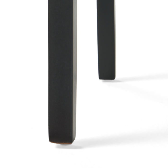 Tabouret De Bar Deborah Avec Accoudoirs, Revêtement En Cuir Reconstitué Matelassé - Coloris Ivoire