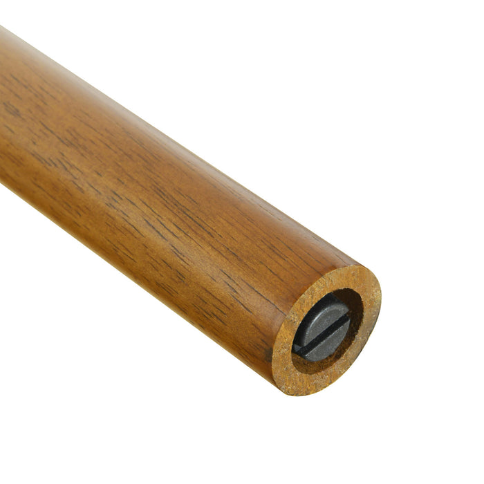 Sophia – Lot de 2 tabourets de bar modernes d’interieur en bois d’hevea avec dossier de soutien, coloris blanc et noyer