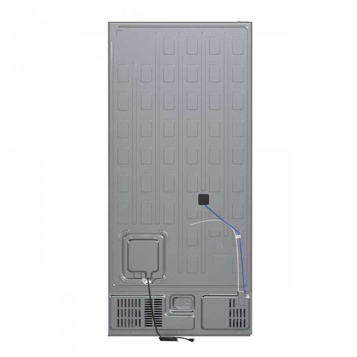 Refrigerateur cote a cote Forno Milano de 60 po, acier inoxydable, 34,4 pi³ - FFFFD1787-60S