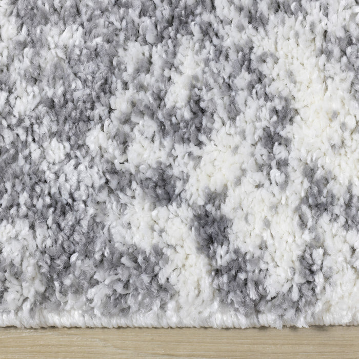 Carpette Fairmont à motif nuages ondulants - 5 pi 3 po x 7 pi 7 po