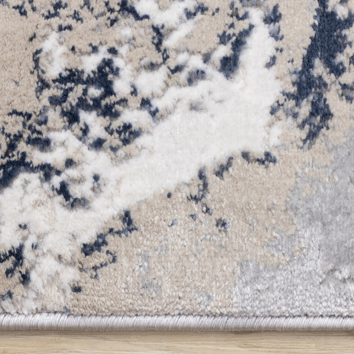 Carpette London à motif abstrait pour l'intérieur - 7 pi 10 po x 10 pi 6 po