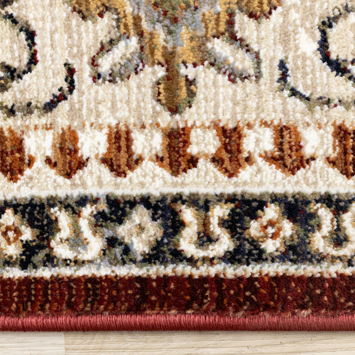 Carpette Sydney traditionnelle et élégante pour l'intérieur - 7 pi 10 po x 10 pi 2 po