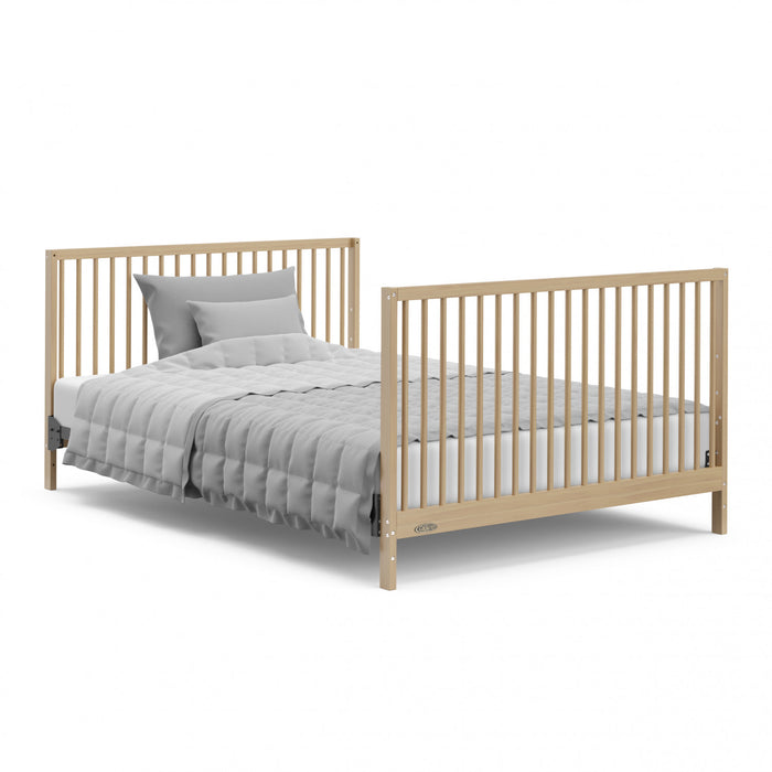 Graco Teddi Lit de bebe convertible 5-en-1 avec tiroir - Bois clair