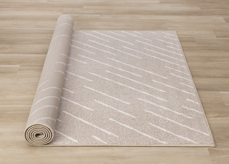 Tapis Covington a design pluie, 7'10\" x 10'6\"